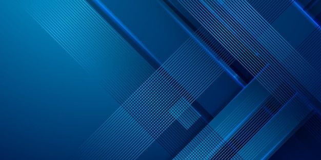 Fondo abstracto azul oscuro con concepto corporativo moderno. Fondo de forma geométrica degradado azul y negro