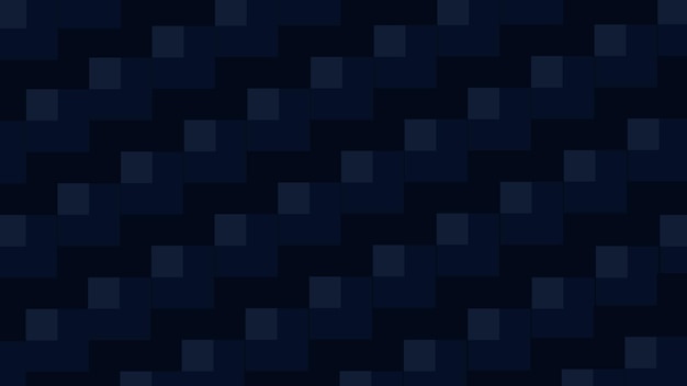 Un fondo abstracto azul oscuro con cuadrados