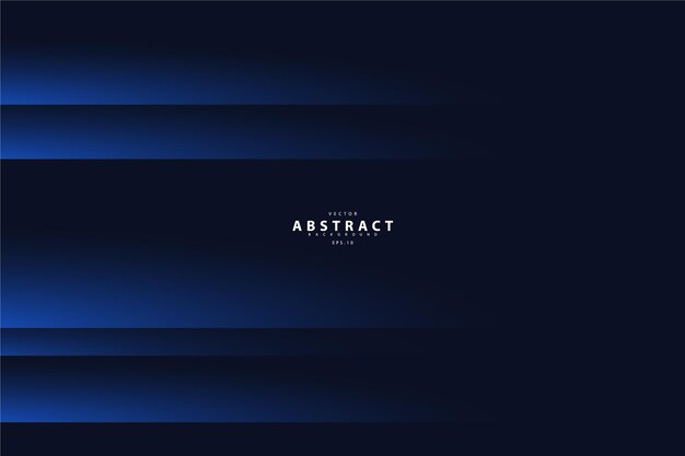 Fondo abstracto azul oscuro con diseño conceptual moderno Ilustración vectorial