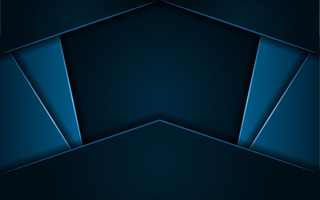 Fondo abstracto azul oscuro