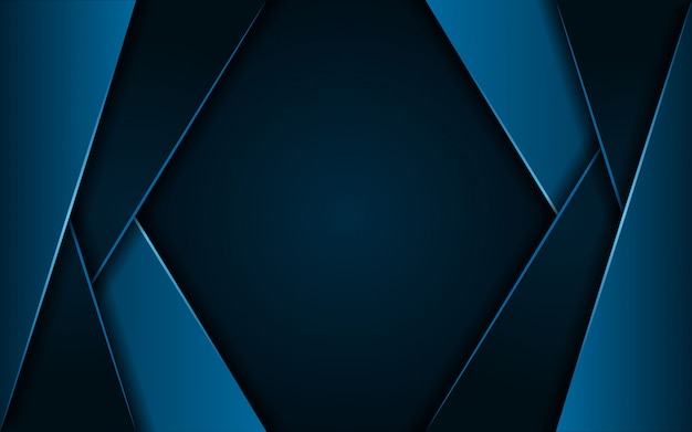 Fondo abstracto azul oscuro