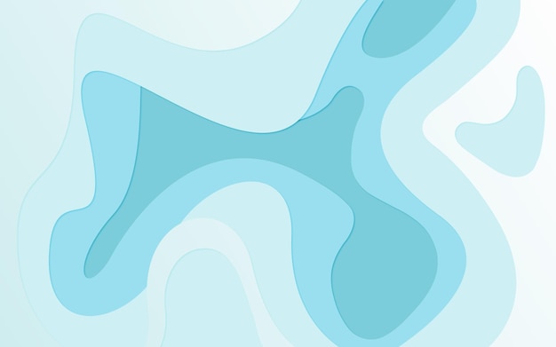 un fondo abstracto azul con un patrón de olas y olas