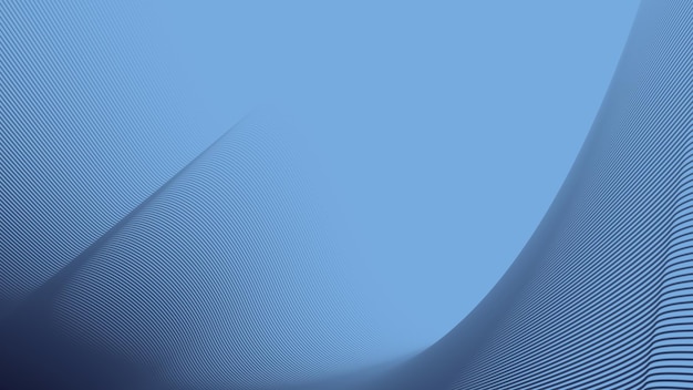 Fondo abstracto azul rojizo con líneas curvas de rayas