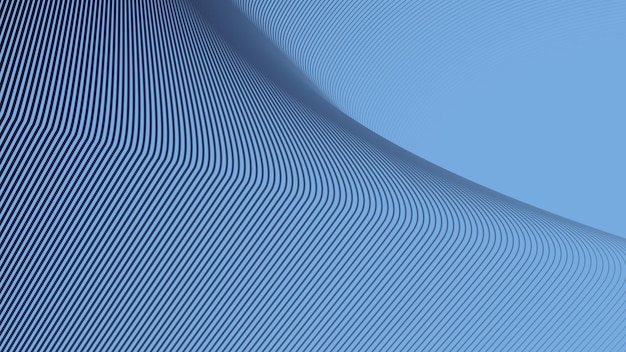 Fondo abstracto azul rojizo con líneas curvas de rayas