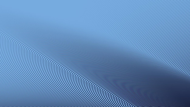 Fondo abstracto azul rojizo con líneas curvas de rayas