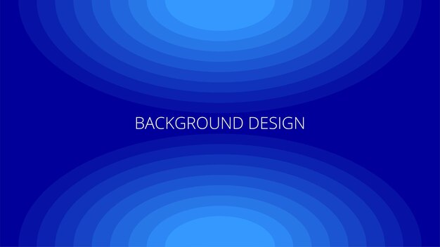 Fondo abstracto azul zafiro con óvalos de gradiente patrón de superposición mezclado