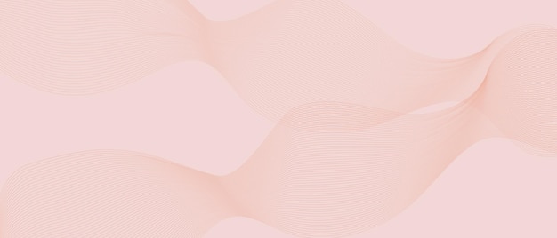 Fondo abstracto para bannerpostdiseño línea de fondo ilustración vectorial rosa claro