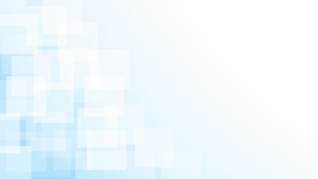 Fondo abstracto blanco azul simple para tecnología de banner de negocios de presentación, etc.