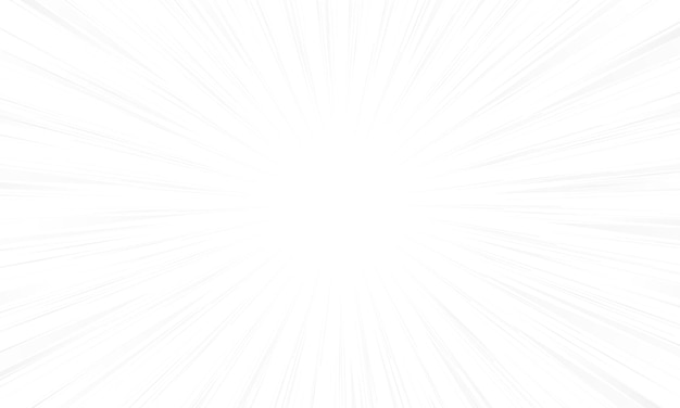 Fondo abstracto blanco con diseño vectorial de velocidad de estilo futurista, moderno y de ráfaga de rayos negros