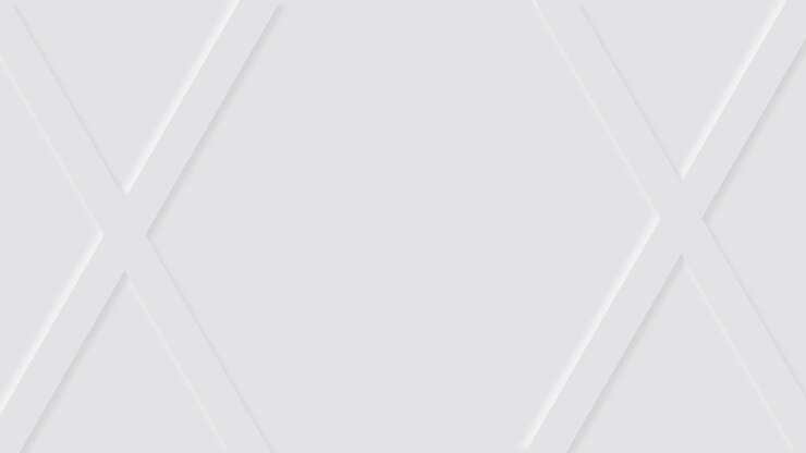 Vector fondo abstracto blanco con geometría en estilo neomorfismo.
