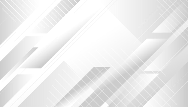 Fondo abstracto blanco y gris moderno Forma geométrica abstracta para el diseño de presentaciones