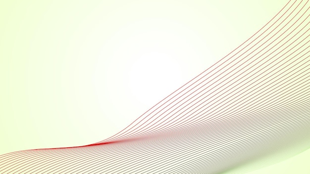 Fondo abstracto blanco y menta con imagen vectorial de papel tapiz de línea curva como telón de fondo