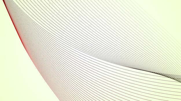 Fondo abstracto blanco y menta con imagen vectorial de papel tapiz de línea curva como telón de fondo