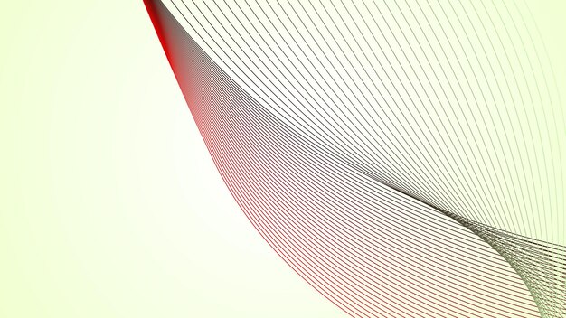 Fondo abstracto blanco y menta con imagen vectorial de papel tapiz de línea curva como telón de fondo