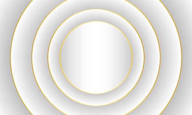 fondo abstracto blanco minimalista de lujo con patrón de círculo