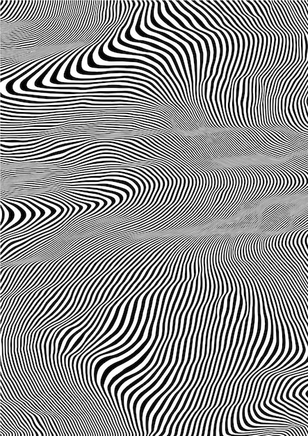 un fondo abstracto en blanco y negro con las líneas en el medio
