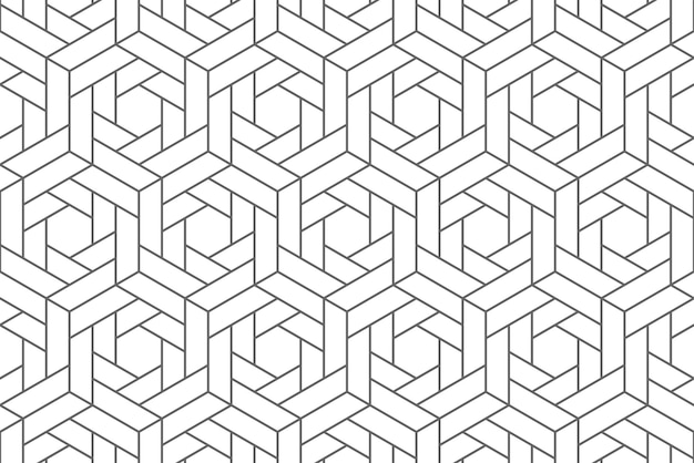 fondo abstracto blanco con patrón moderno y hexagonal