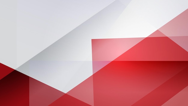 Vector fondo abstracto blanco rojo