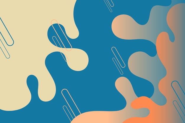 Fondo abstracto de blob degradado