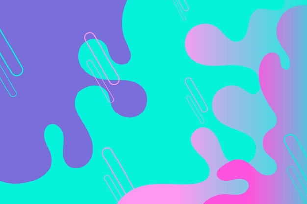 Fondo abstracto de blob degradado
