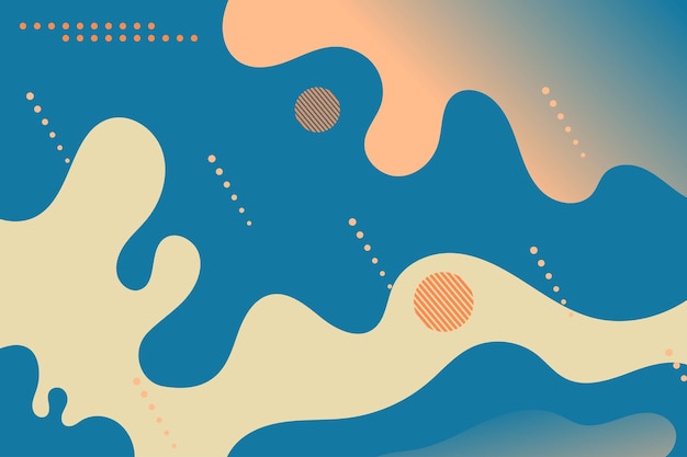 Fondo abstracto de blob degradado