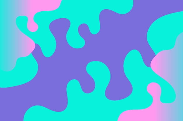 Fondo abstracto de blob degradado