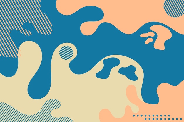Fondo abstracto de blob degradado