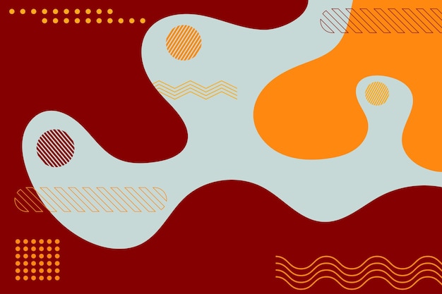 Fondo abstracto de blob degradado