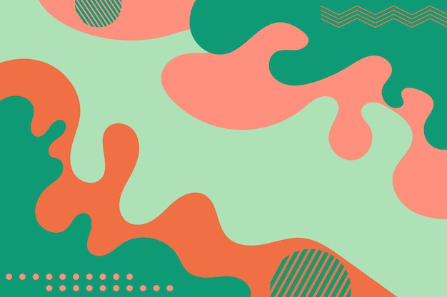 Fondo abstracto de blob degradado