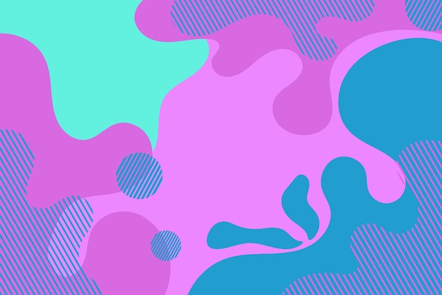 Fondo abstracto de blob degradado