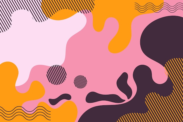 Fondo abstracto de blob degradado