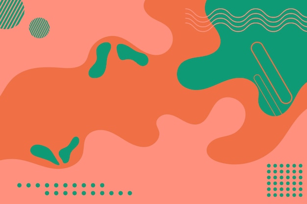 Fondo abstracto de blob degradado