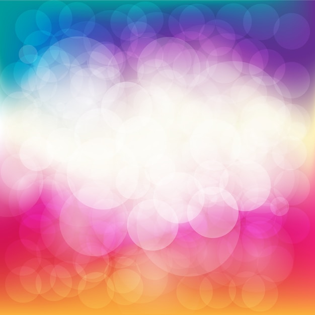 Fondo abstracto bokeh
