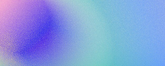 Fondo abstracto con un borrón holográfico con un gradiente de color textura de ruido de grano