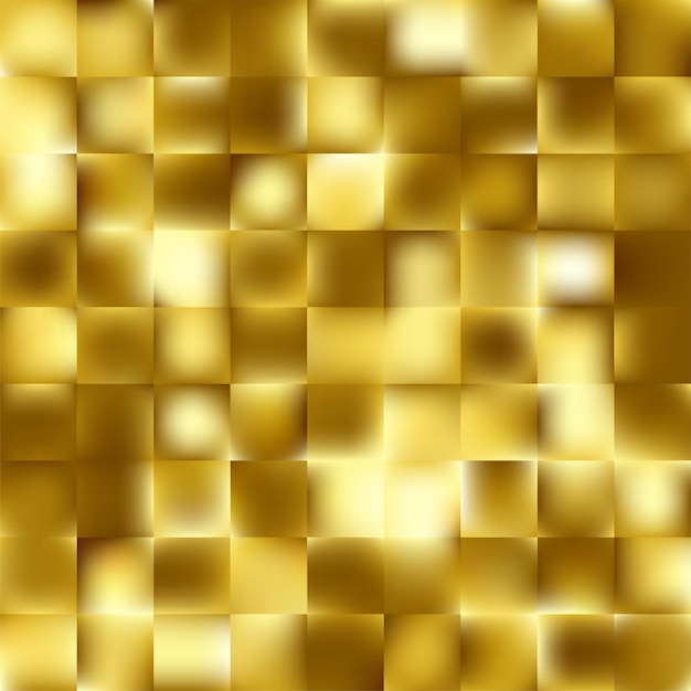 Fondo abstracto brillante con gradiente en forma de cuadrado
