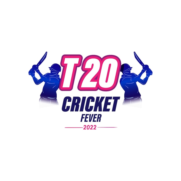 Fondo abstracto del campeonato de críquet de la copa del mundo t20