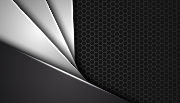 Fondo abstracto con capas superpuestas en el espacio Elemento de diseño gráfico concepto de estilo de recorte para tarjeta de folleto de banner web o portada de folleto