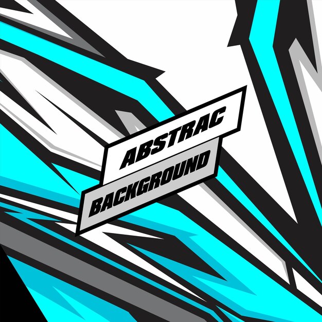 Fondo abstracto para carreras deportivas premium vectorblue diseño gris y blanco