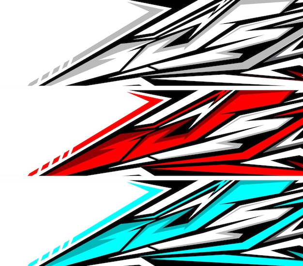 Fondo abstracto para carreras deportivas Vector Premium