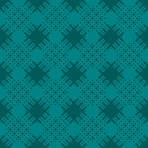 Fondo abstracto cian patrón geométrico sin costuras con textura rayada