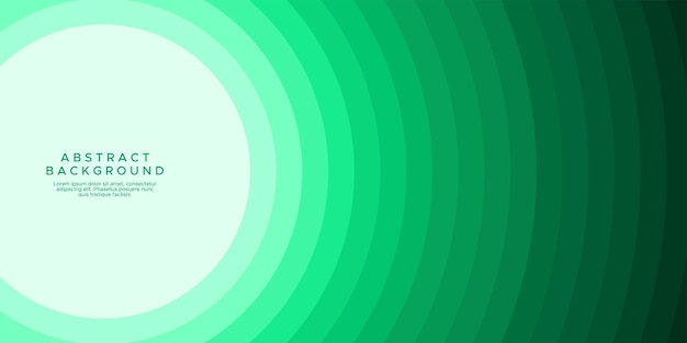 Fondo abstracto de círculo de línea con color verde azulado. Fondo de línea circular.