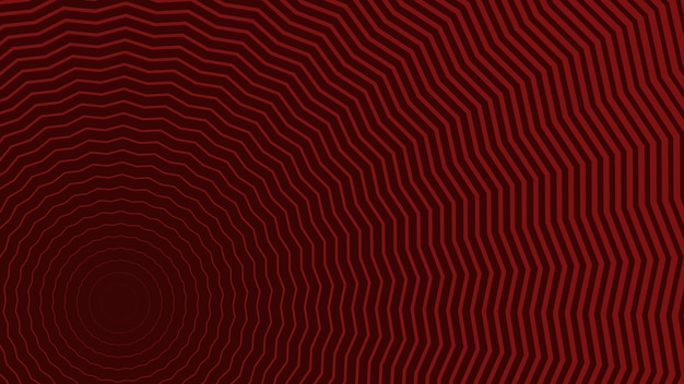 Fondo abstracto de círculo de línea roja oscura para telón de fondo o presentación