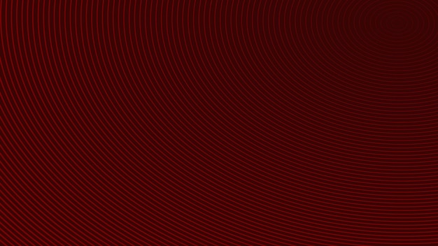 Fondo abstracto de círculo de línea roja oscura para telón de fondo o presentación