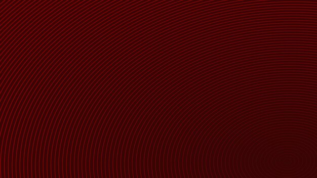 Fondo abstracto de círculo de línea roja oscura para telón de fondo o presentación