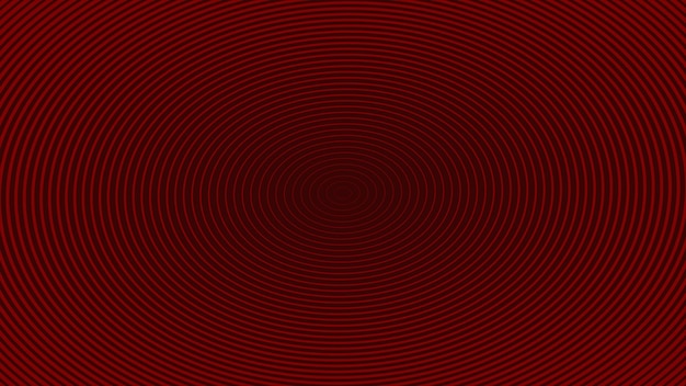 Fondo abstracto de círculo de línea roja oscura para telón de fondo o presentación