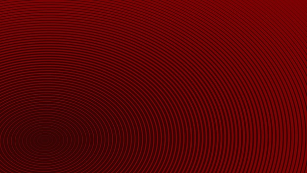 Fondo abstracto de círculo de línea roja oscura para telón de fondo o presentación