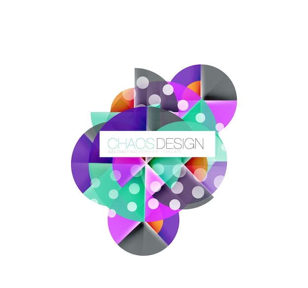 Fondo abstracto de círculos punteados