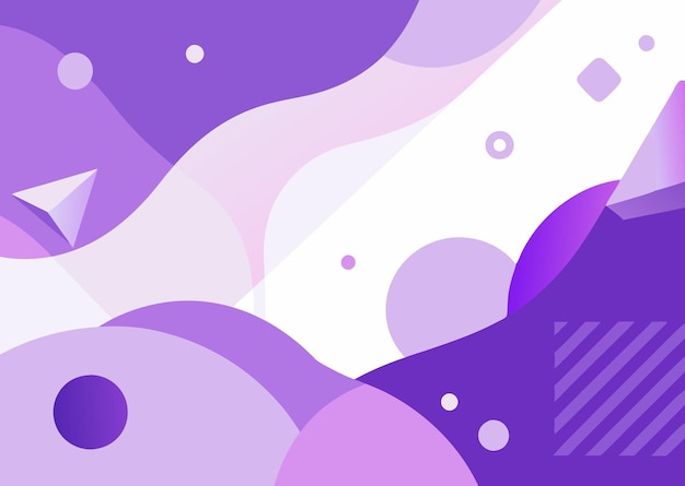 Fondo abstracto de color lila con formas fluidas y gradientes perfectos para diseños modernos
