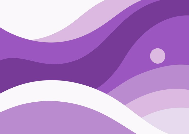 Fondo abstracto de color lila con formas fluidas y gradientes perfectos para diseños modernos