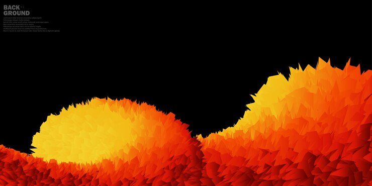 Fondo abstracto de color naranja